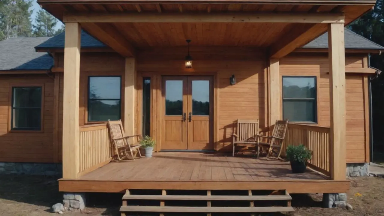 22. Casas de madeira com varanda proporcionam adaptabilidade ao clima