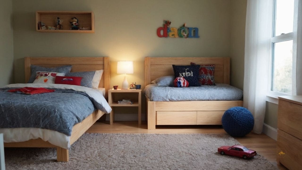 26. Ideias decoração de quarto infantil masculino simples e barato trazem materiais seguros