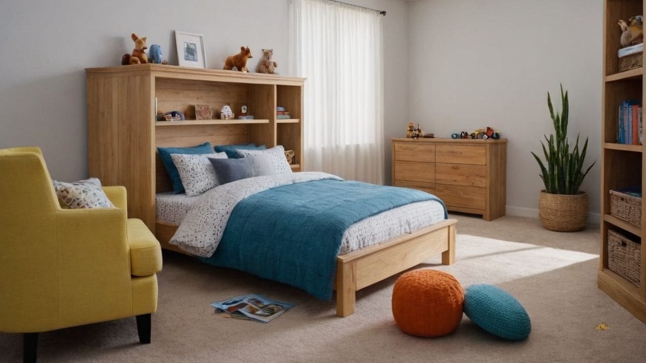 34. Ideias decoração de quarto infantil masculino simples e barato trazem espaços funcionais