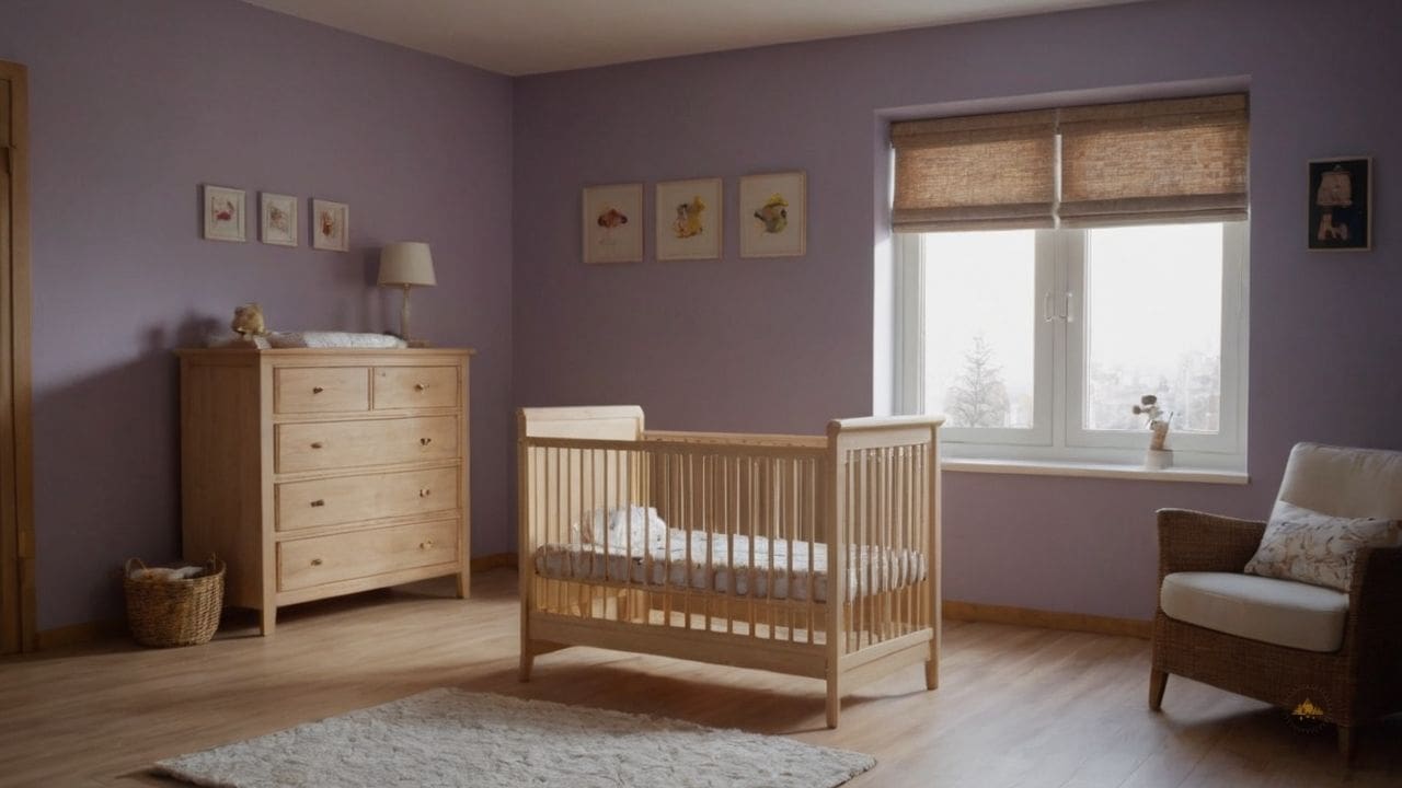 37. Quarto de bebê pequeno proporciona estímulo à organização