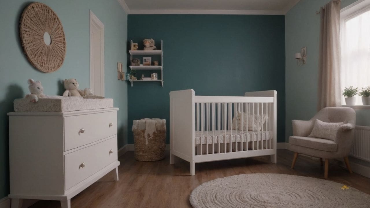 47. Quarto de bebê pequeno proporciona ambiente mais aconchegante