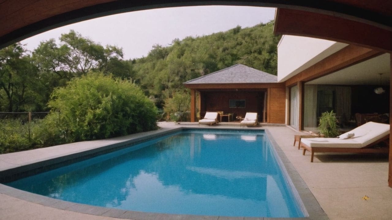 58. Casas de madeira com piscina proporcionam integração harmoniosa