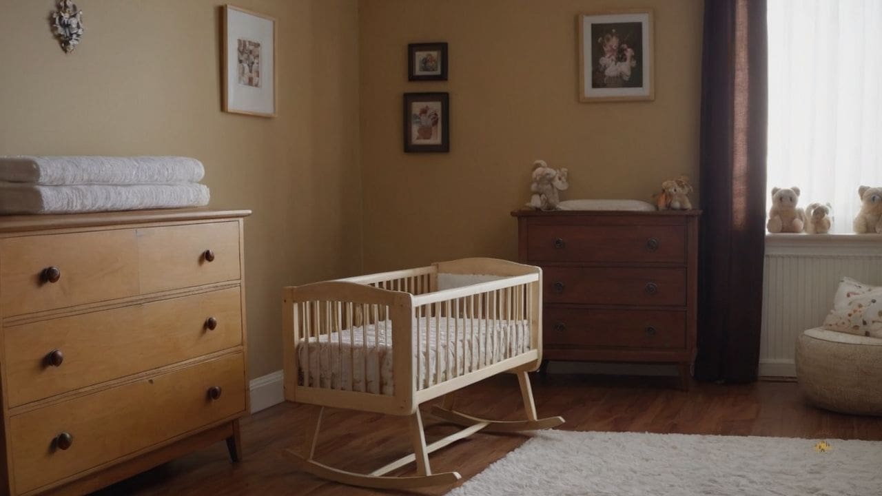 7. Quarto de bebê pequeno proporciona espaço mais fácil de organizar