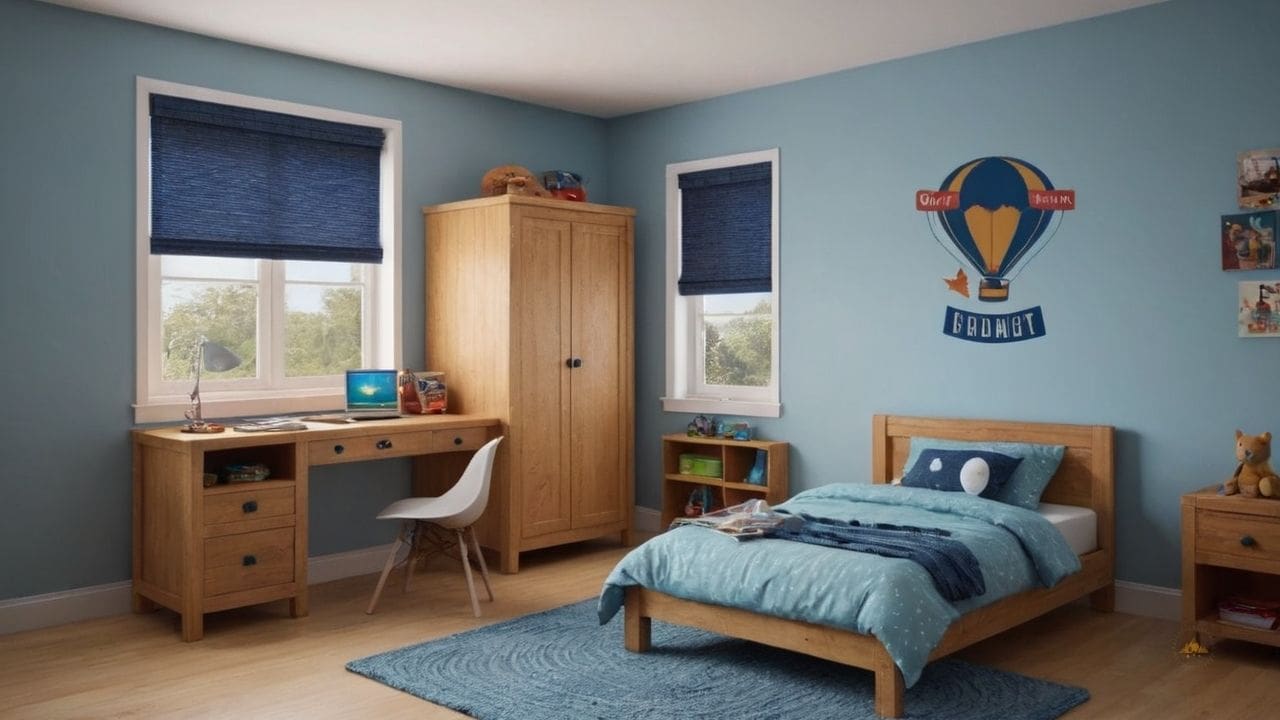 82. Ideias decoração de quarto infantil masculino simples e barato trazem texturas variadas