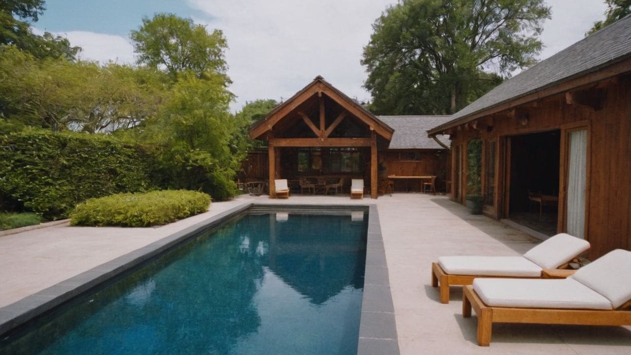 As casas de madeira com piscina valem a pena