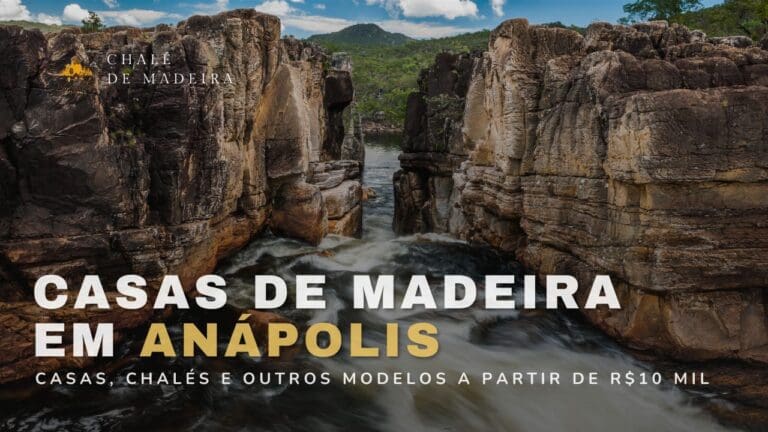 Casas de madeira em Anápolis (GO) a partir de R$10 mil