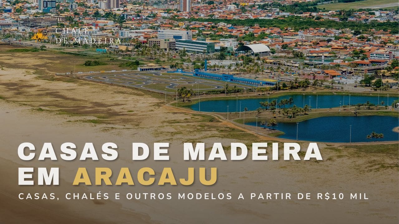 Casas de madeira em Aracaju (SE) a partir de R$10 mil