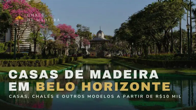 Casas de madeira em Belo Horizonte (MG) a partir de R$10 mil