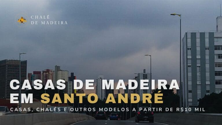 Casas de madeira em Santo André (SP) a partir de R$10 mil