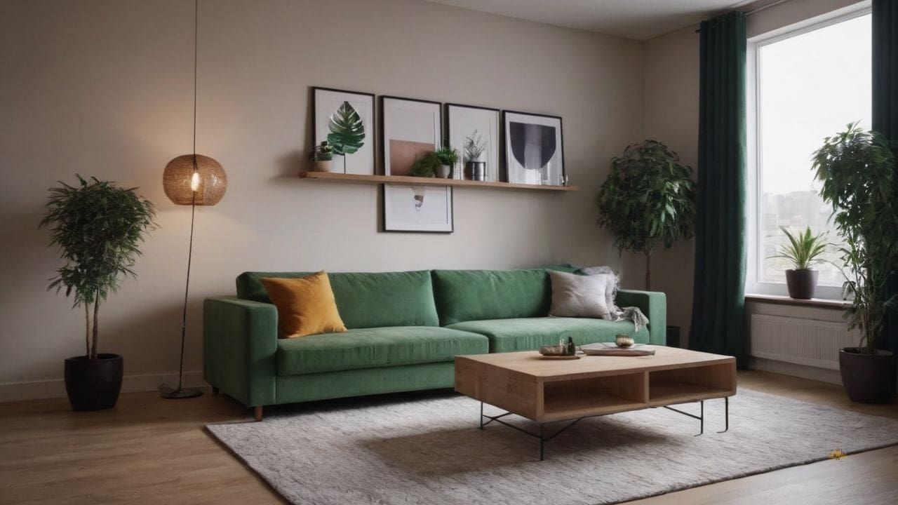 14. Apartamentos decorados pequenos proporcionam mais sustentável