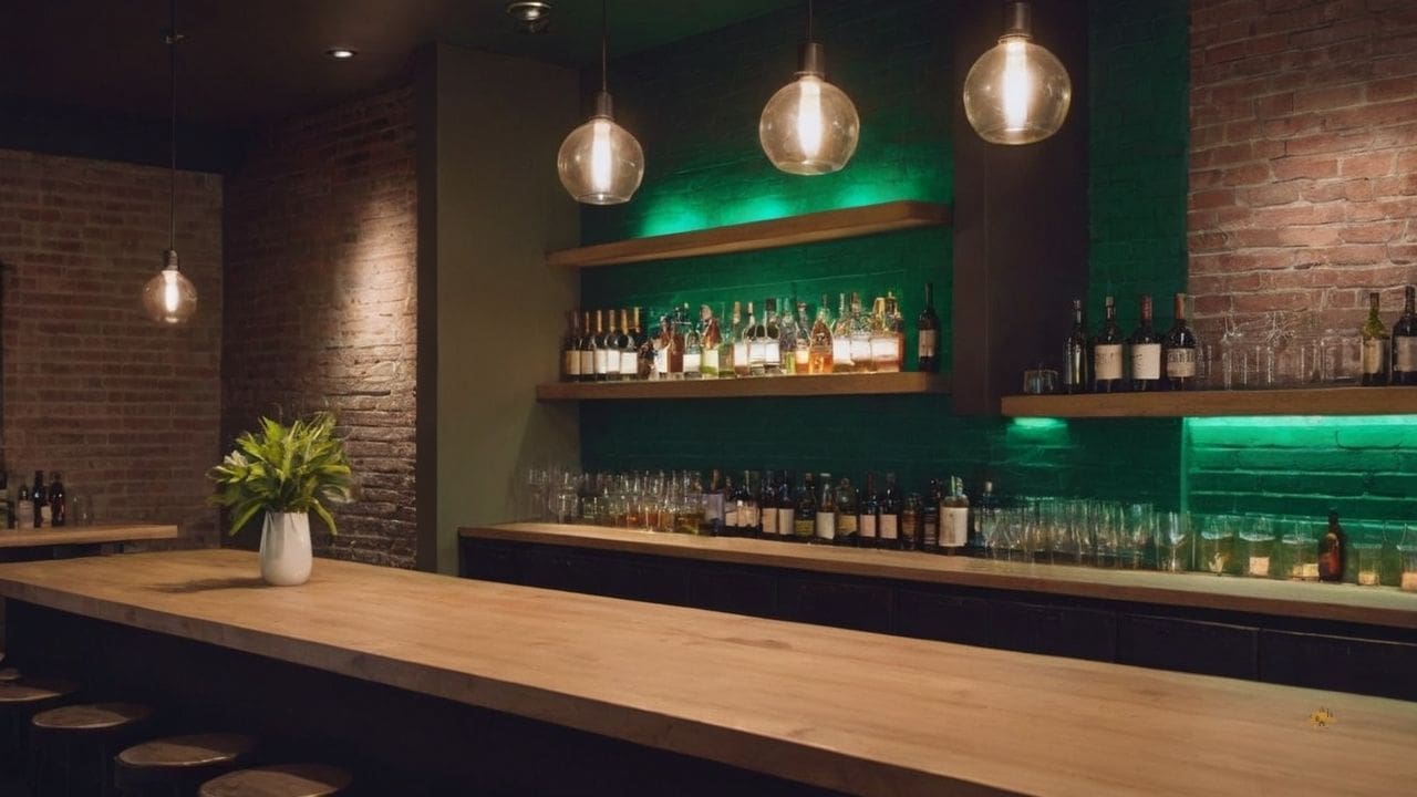 16. Decoração de bar simples e barata_ integração de memórias