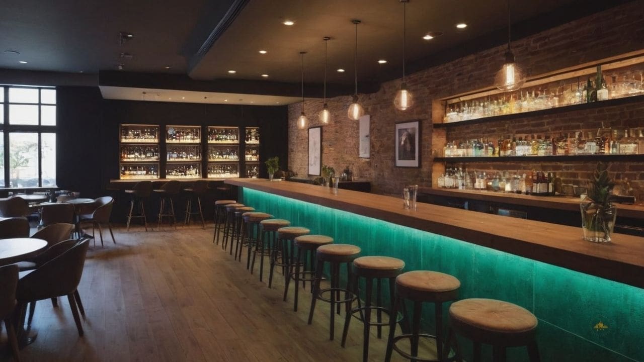 17. Decoração de bar simples e barata_ atração de um público diversificado