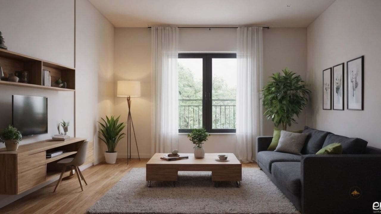 28. Apartamentos decorados pequenos proporcionam mais rápido para se mudar