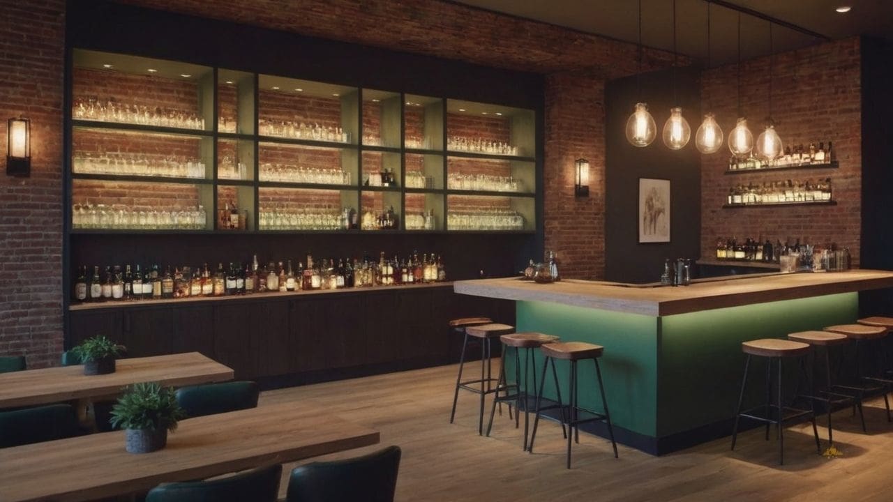 43. Decoração de bar simples e barata_ espaço para inovação