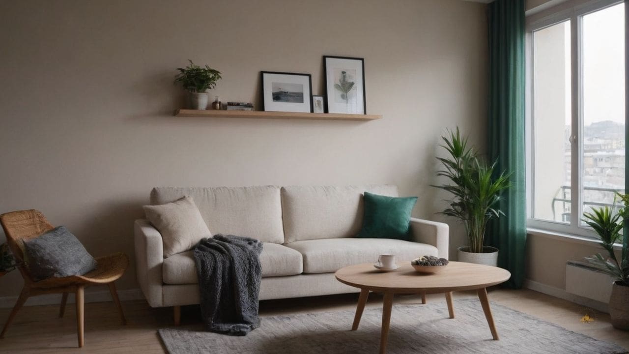 5. Apartamentos decorados pequenos proporcionam menor custo de aluguel