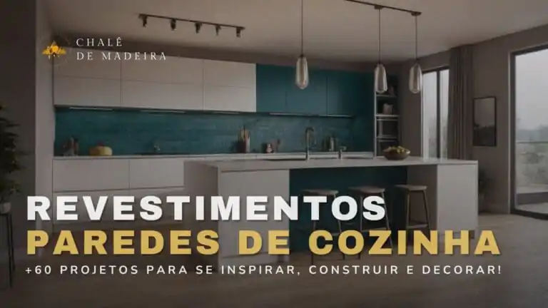 60 revestimentos para paredes de cozinhas modernas incríveis