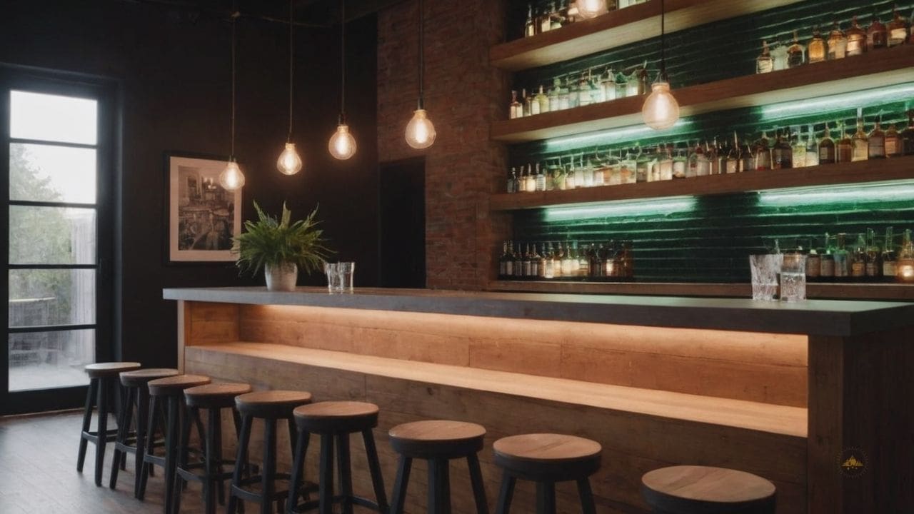 7. Decoração de bar simples e barata_ reduz o estresse