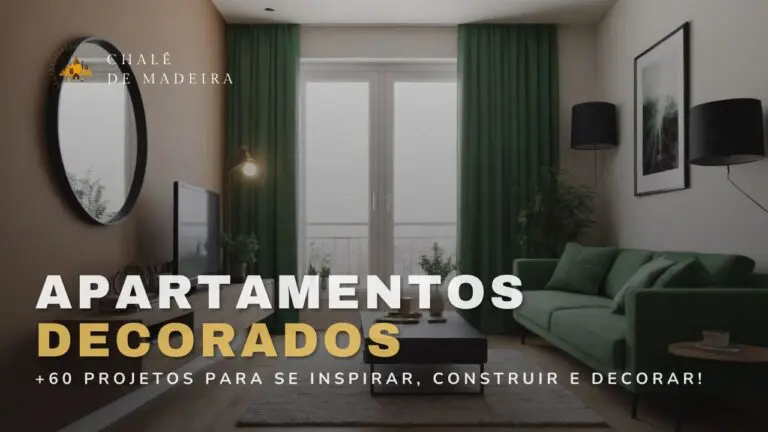 Apartamento decorado pequeno 60 projetos inspiradores!