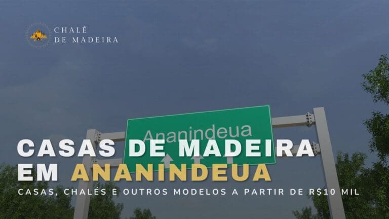 Casas de madeira em Ananindeua (PA) a partir de R$10 mil