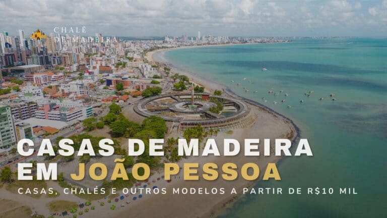 Casas de madeira em João Pessoa (PB) a partir de R$10 mil