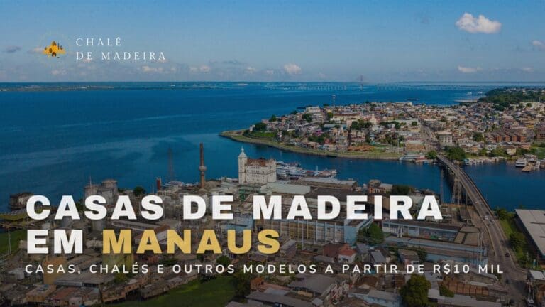 Casas de madeira em Manaus (AM) a partir de R$10 mil