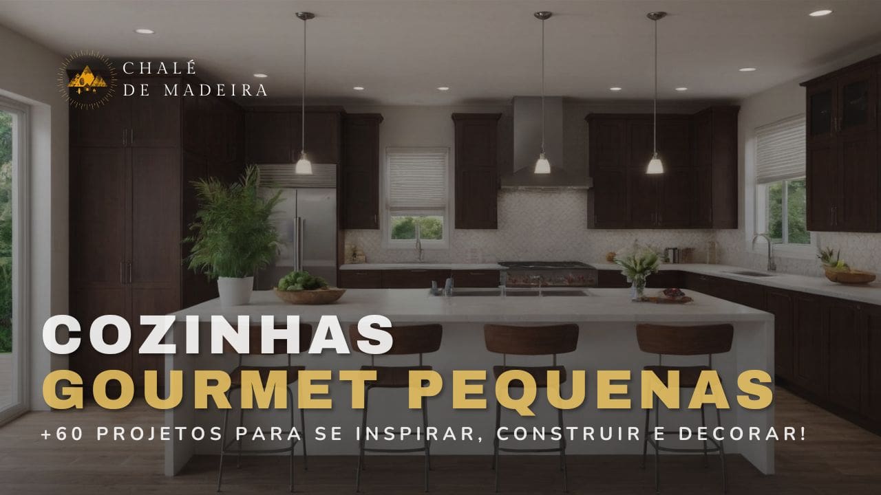 Cozinhas Gourmet Pequenas: 60 projetos decorados incríveis!