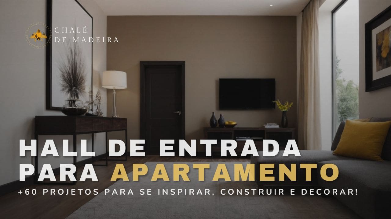 Hall de entrada para apartamento: 60 projetos de decoração!