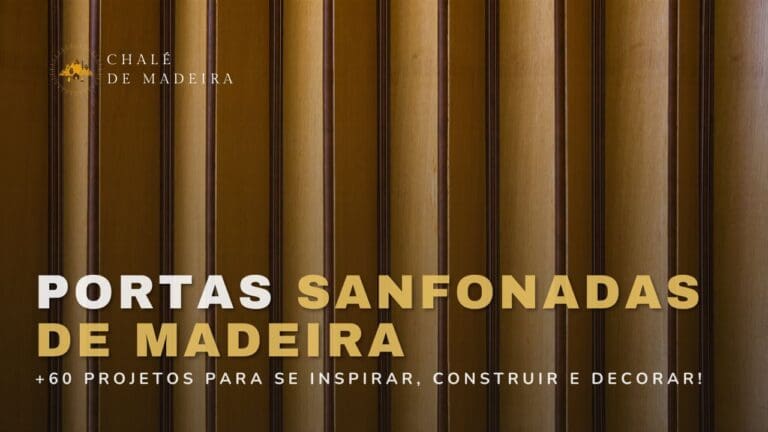 Porta Sanfonada de Madeira: 60 portas com design exclusivo! Porta Sanfonada de Madeira: 60 portas com design exclusivo!