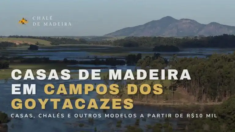 Casas de madeira em Campos dos Goytacazes (RJ) por R mil