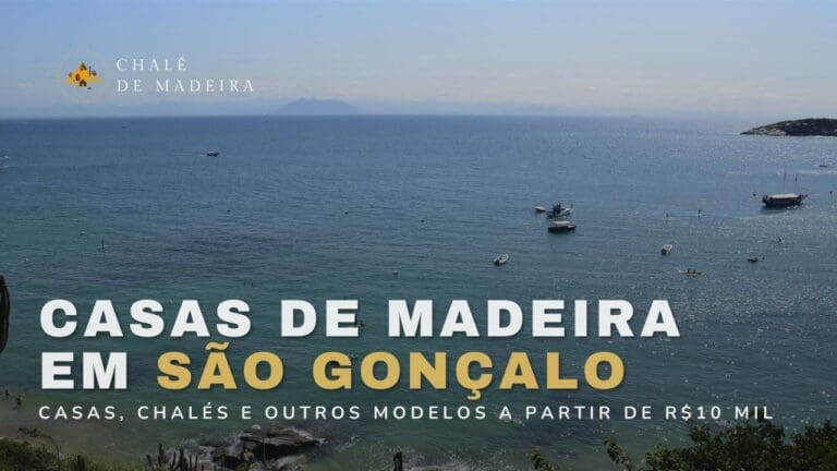 Casas de madeira em São Gonçalo (RJ) a partir de R mil
