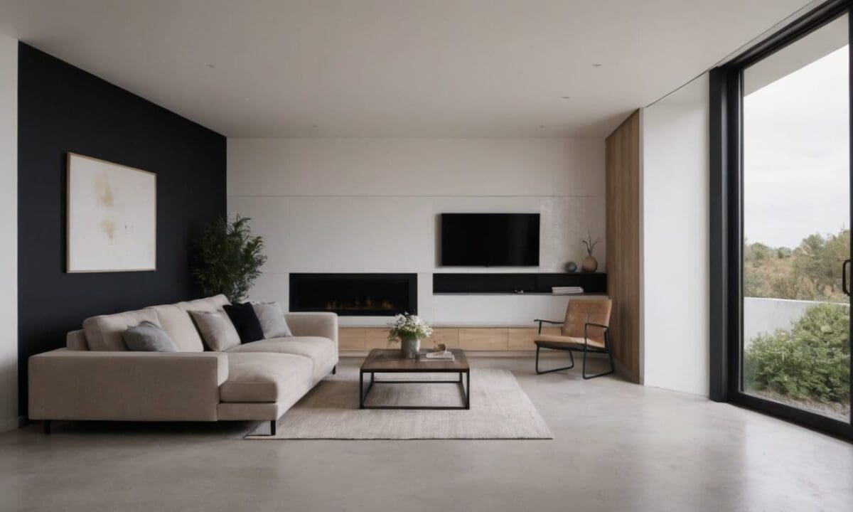 10. Cimento queimado branco proporciona conforto térmico
