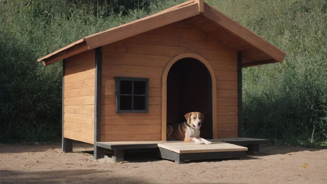 14. Casas de madeira pra cachorro proporcionam versatilidade no design