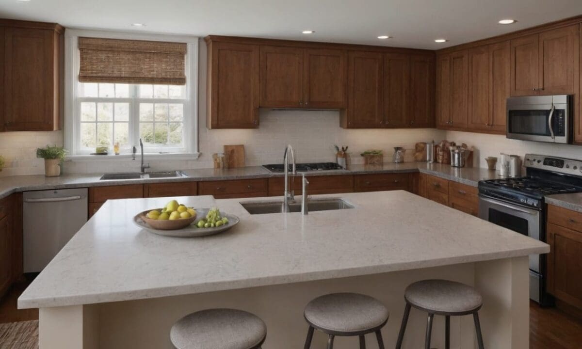 14. Inspirações de cozinhas americanas - ambiente acolhedor para receber convidados