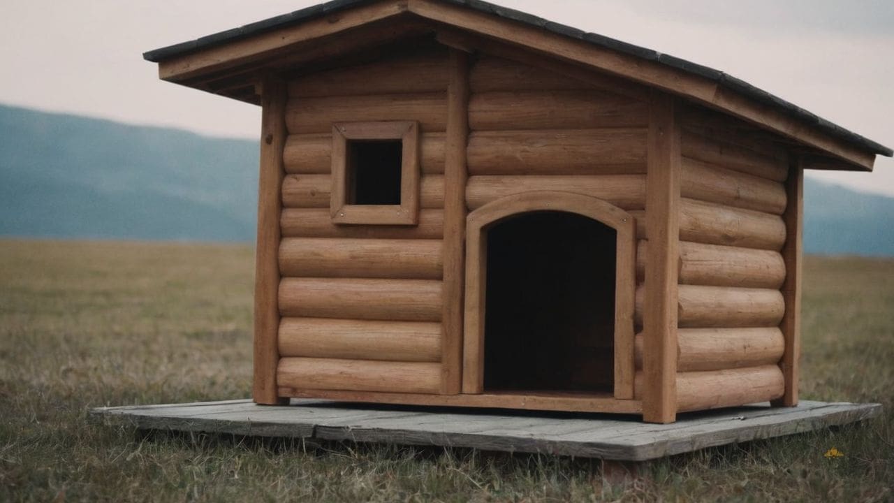 15. Casas de madeira pra cachorro proporcionam espaço personalizado