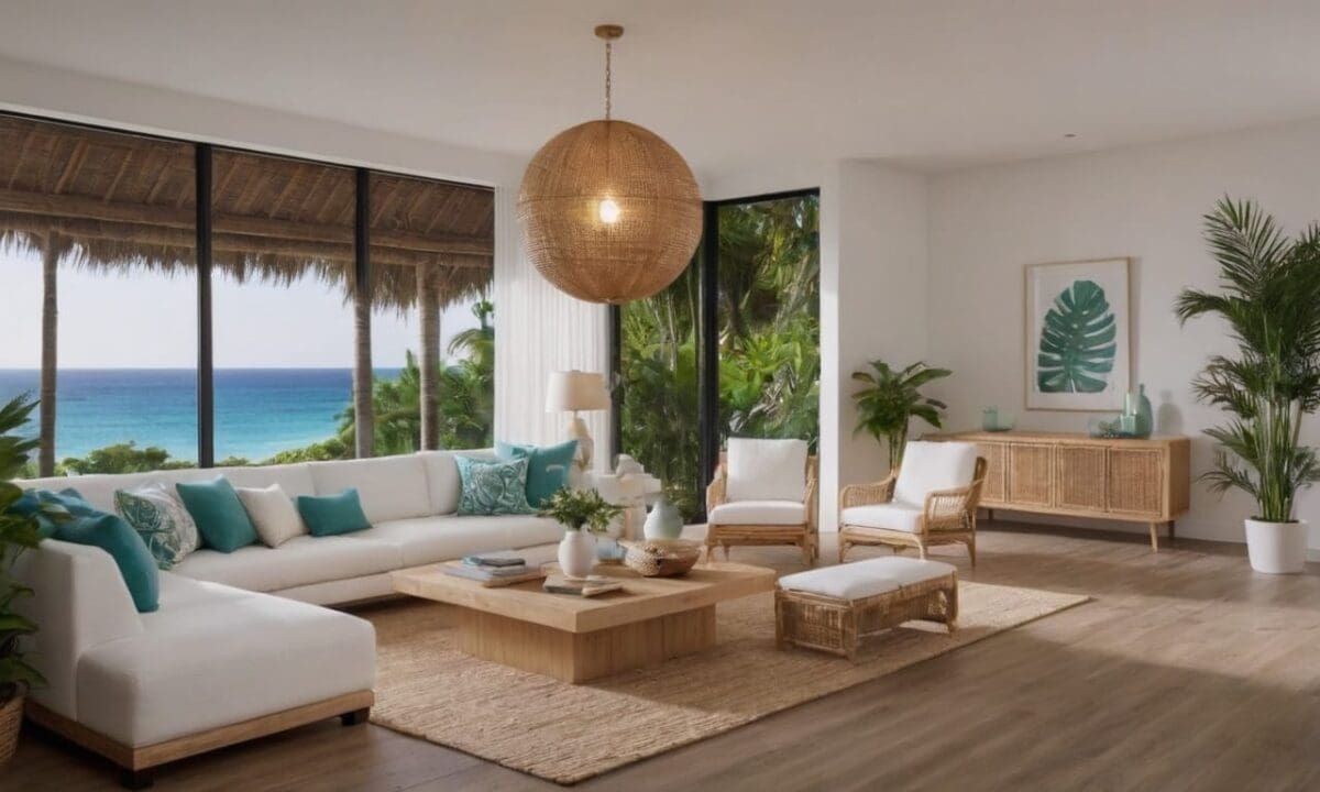 16. A decoração tropical proporciona conforto térmico