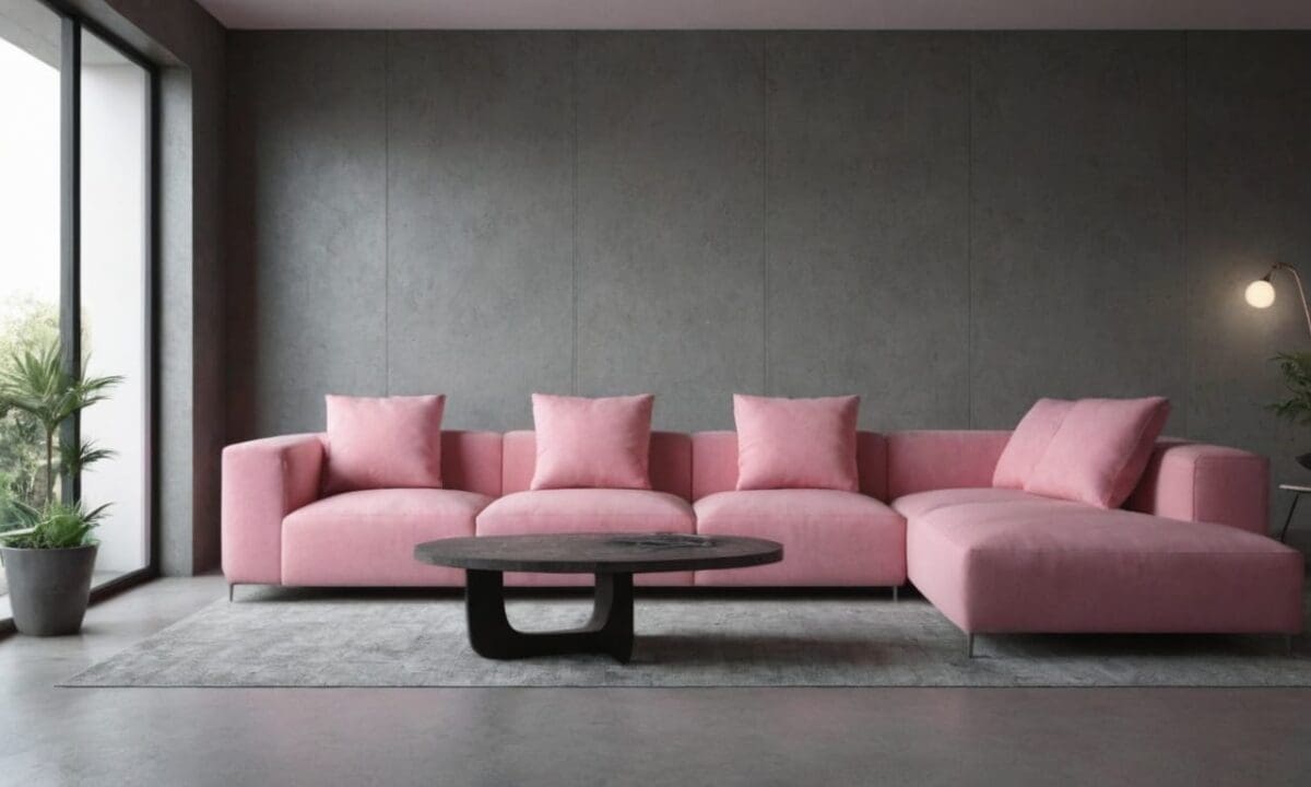16. Cimento queimado rosa proporciona sustentabilidade
