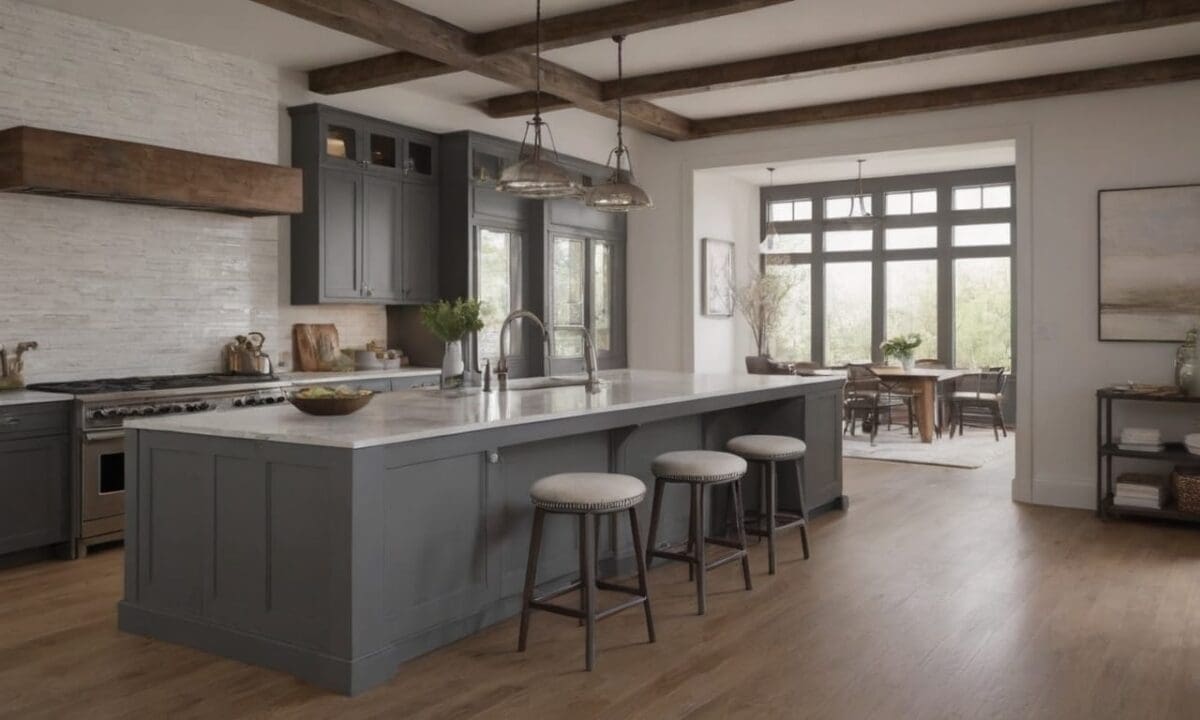 16. Inspirações de cozinhas americanas - ambiente social e acolhedor