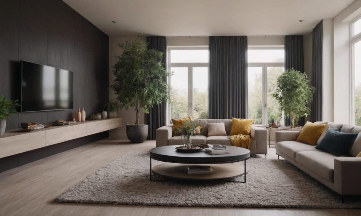 17. Salas decoradas proporcionam funcionalidade
