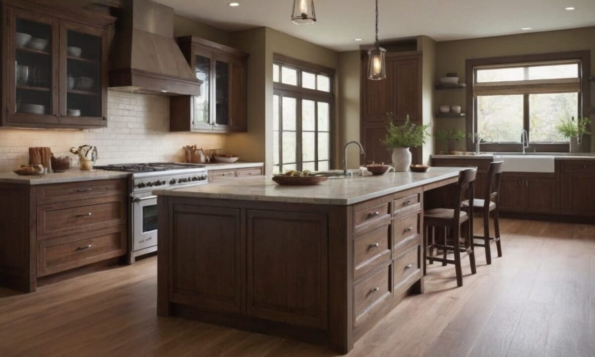 18. Inspirações de cozinhas americanas - visibilidade e segurança para pets