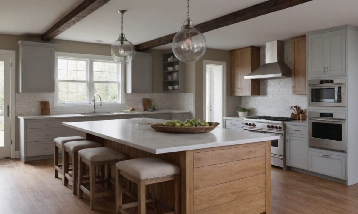 19. Inspirações de cozinhas americanas - aproveitamento da área externa