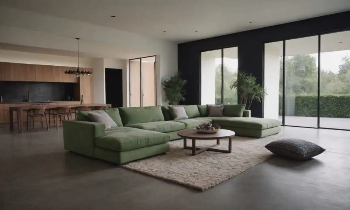 2. Casas com piso de cimento queimado custo acessível
