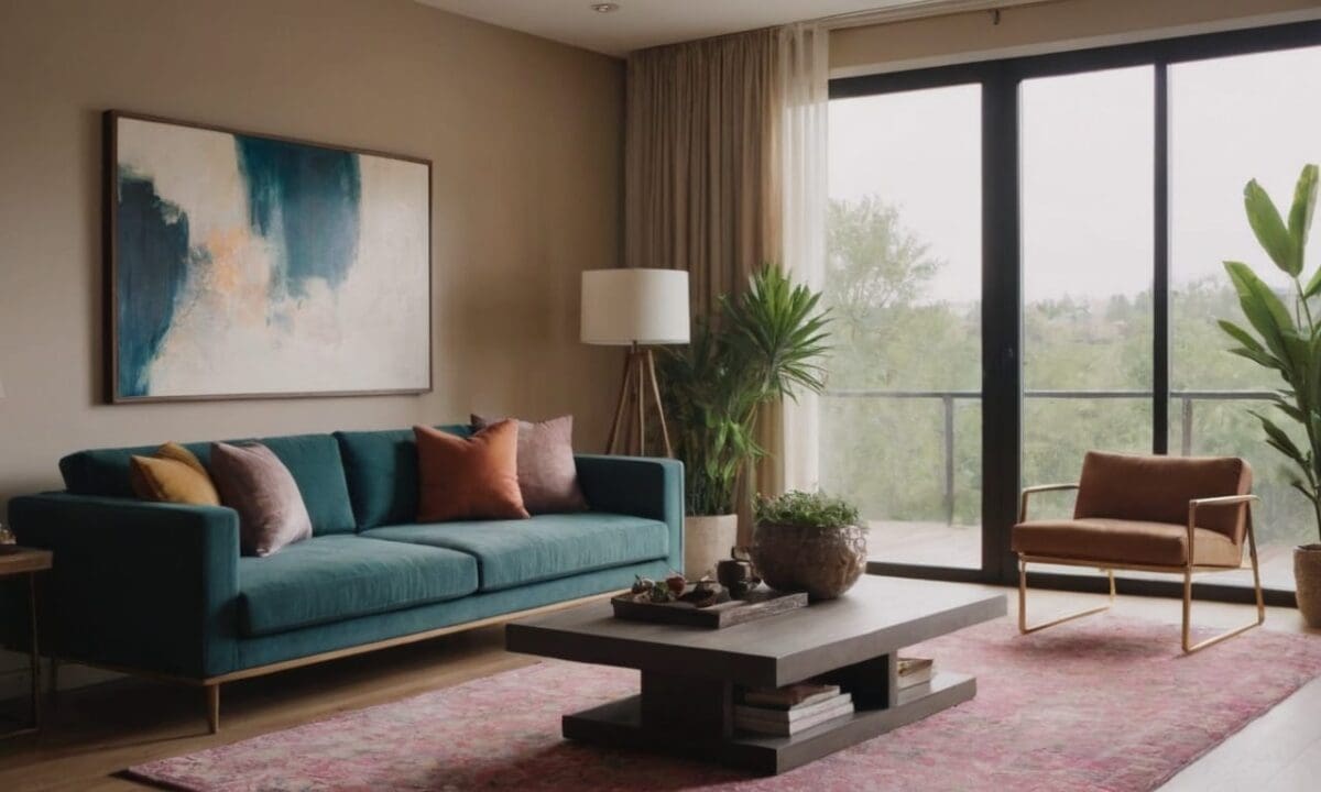 2. Salas decoradas proporcionam combinação