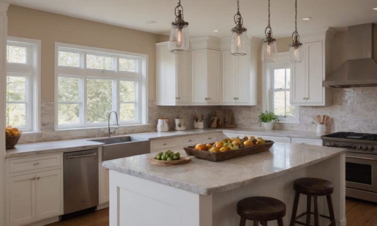 22. Inspirações de cozinhas americanas - facilidade de acesso à sala de jantar