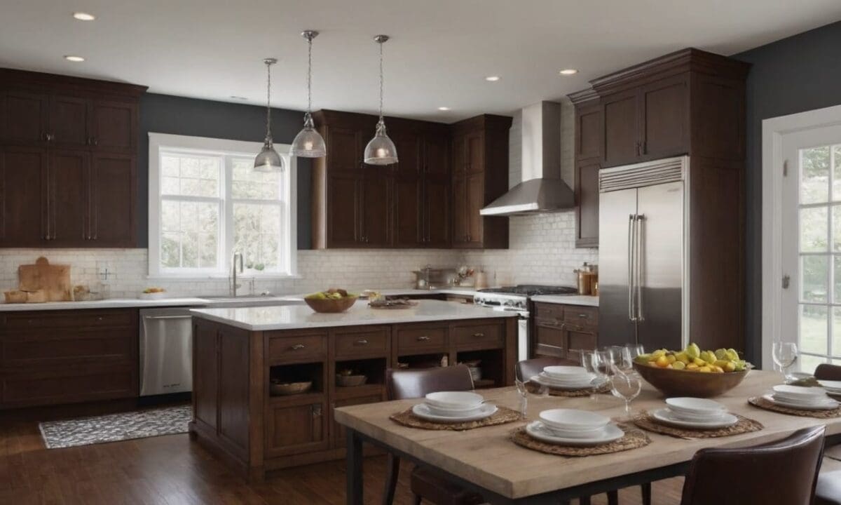 24. Inspirações de cozinhas americanas - inspirações de cozinhas americanas