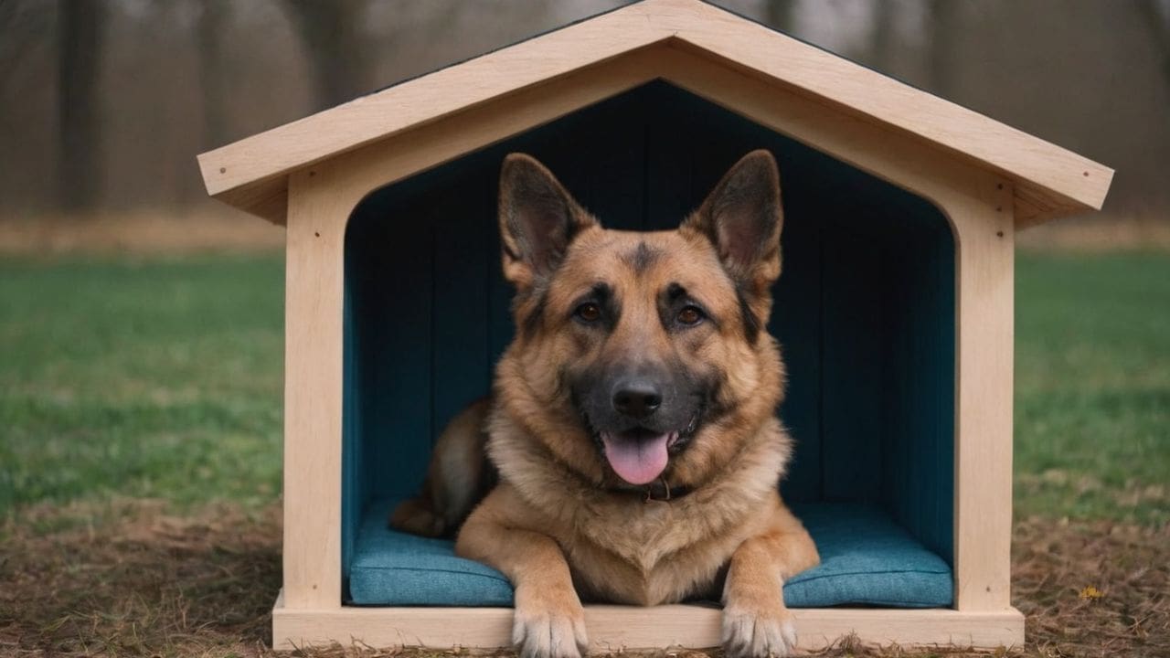 30. Casas de madeira pra cachorro proporcionam possibilidade de reforma