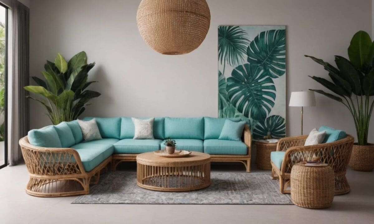 4. A decoração tropical proporciona sustentabilidade
