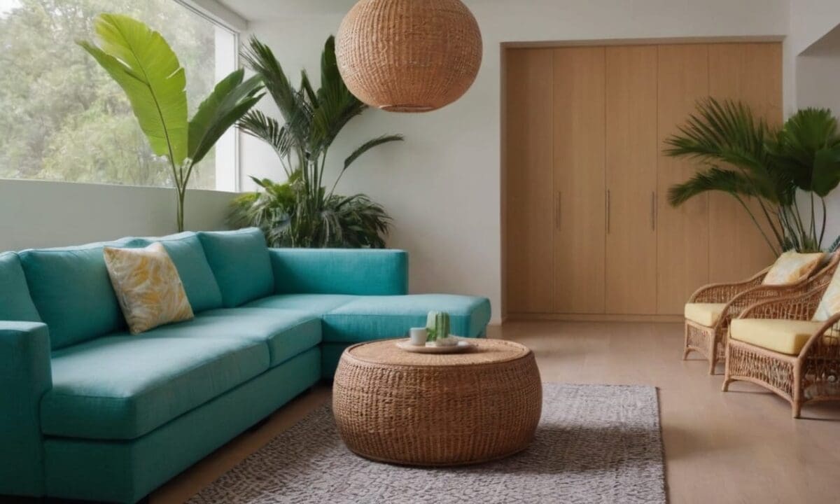 5. A decoração tropical proporciona estímulo ao bem-estar
