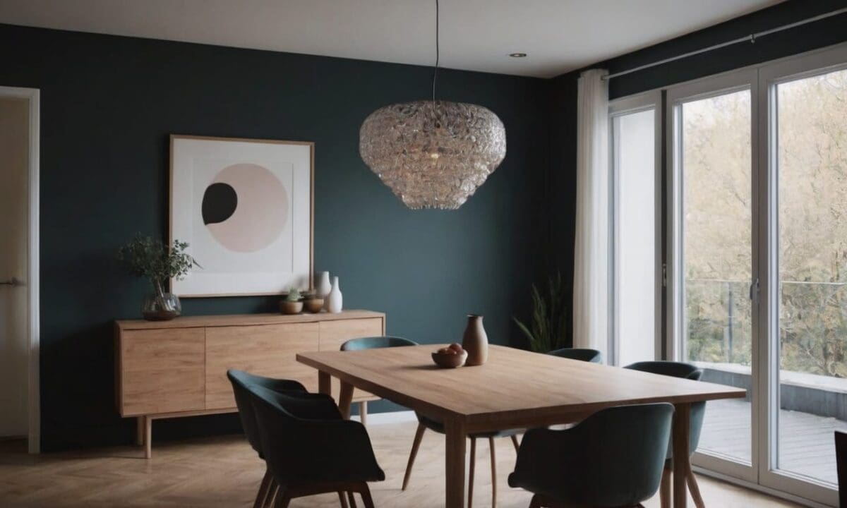 5. Mesa de jantar pequena proporciona harmonia com pequenos ambientes