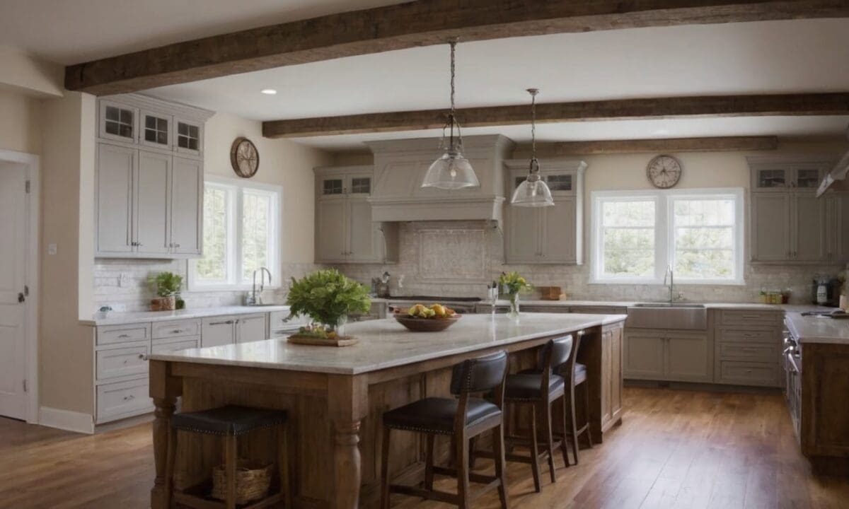 55. Inspirações de cozinhas americanas - estilo multifuncional