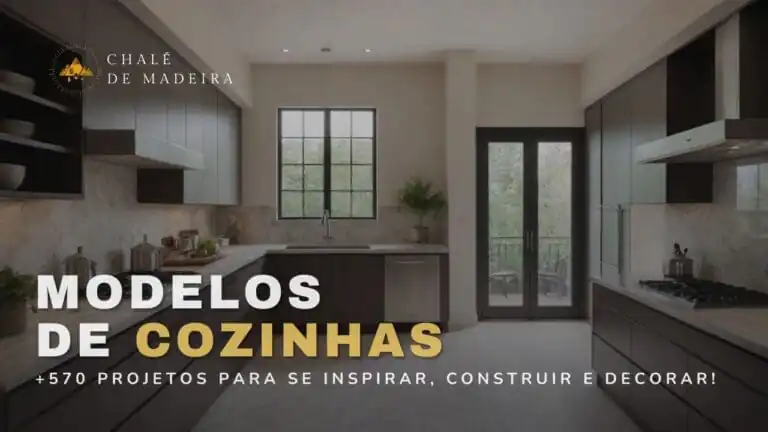 +570 modelos de cozinhas incríveis para construir e decorar!